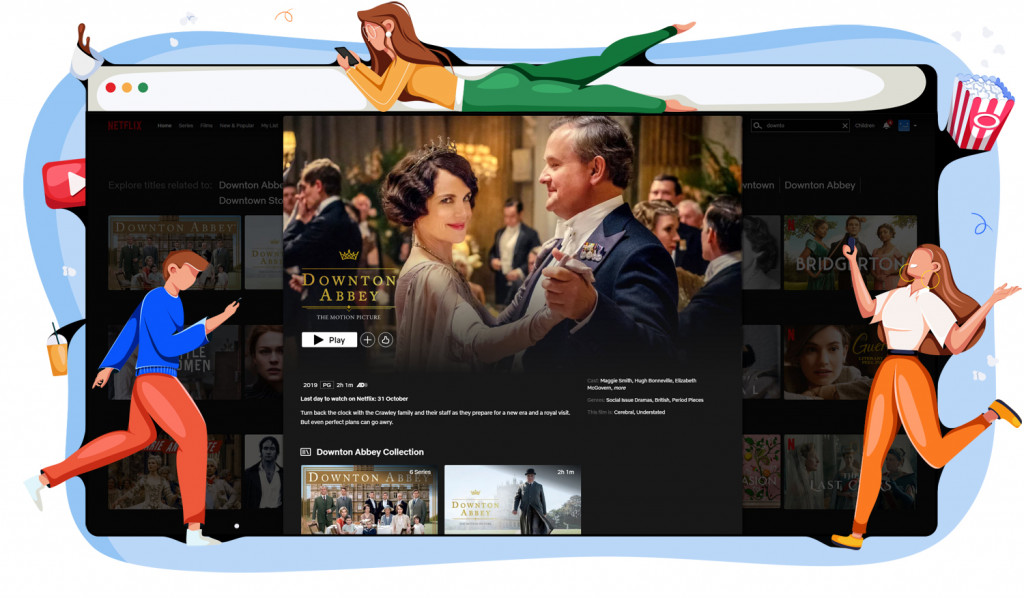 Der erste Downton Abbey-Film, der auf Netflix in Kanada ausgestrahlt wird