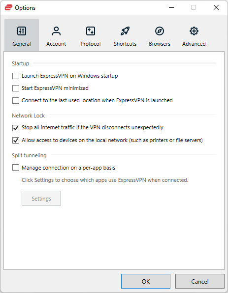 Network Lock Kill Switch feature