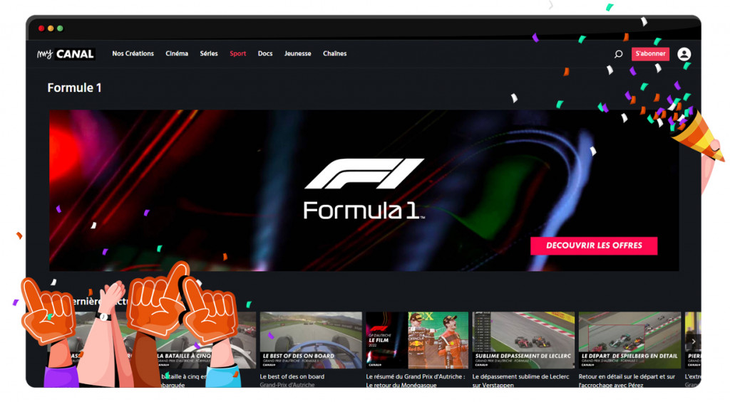French GP 2022 streaming live and free on C8 in France