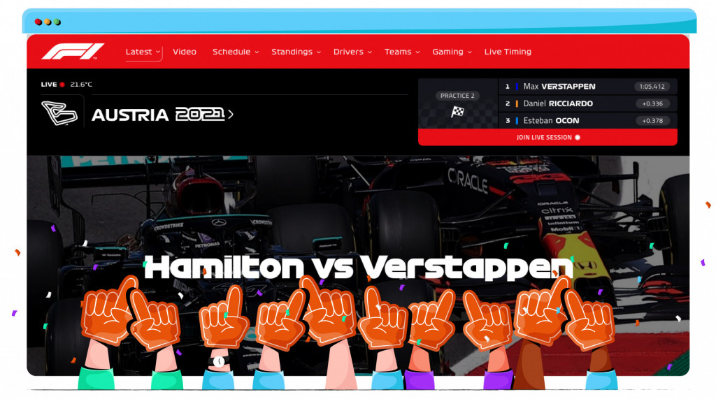 Formule 1 Hamilton vs. Verstappen