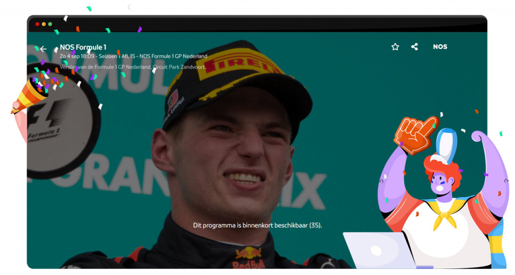 Dutch GP 2022 streaming live and free on NOS in the Netherlands