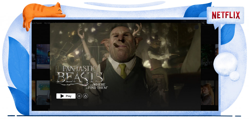 Fantastic Beasts and Where to find them streaming op Netflix in Japan