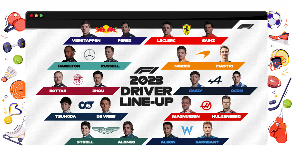 2023 Formula 1 drivers