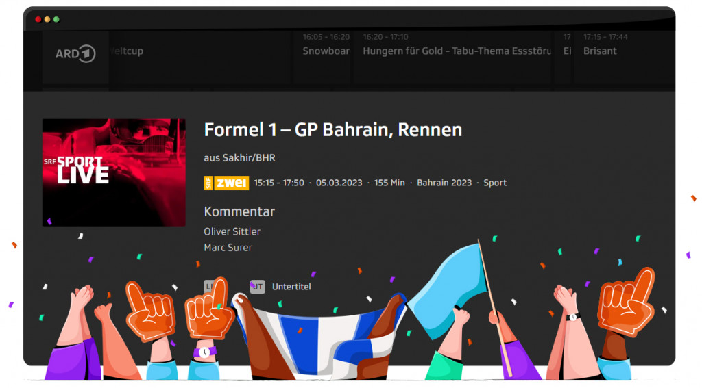 Formule 1 2023 streamen live en gratis op SRF in Zwitserland