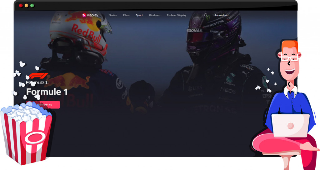 Formule 1 streaming op Viaplay in Nederland in 2022