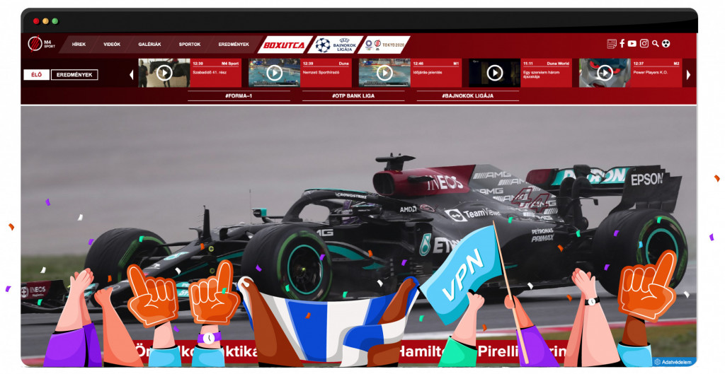 MediaKlikk streamt Formule 1