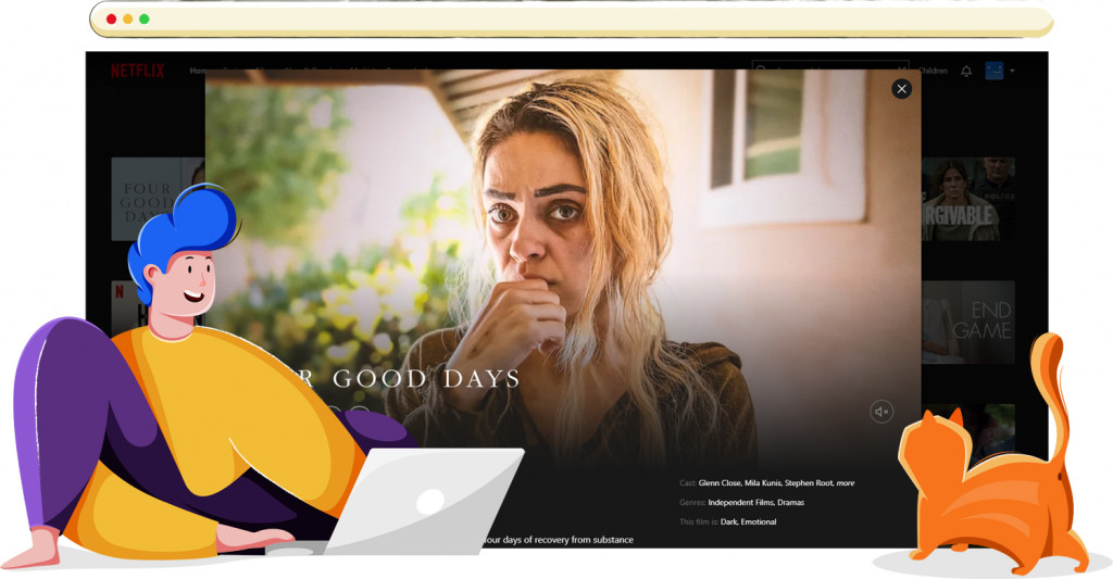 Four Good Day streamen op Netflix in het VK