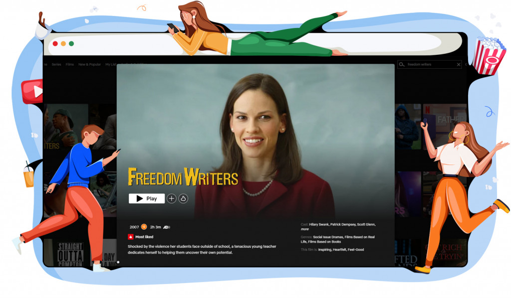 Freedom Writers in streaming su Netflix nel Regno Unito