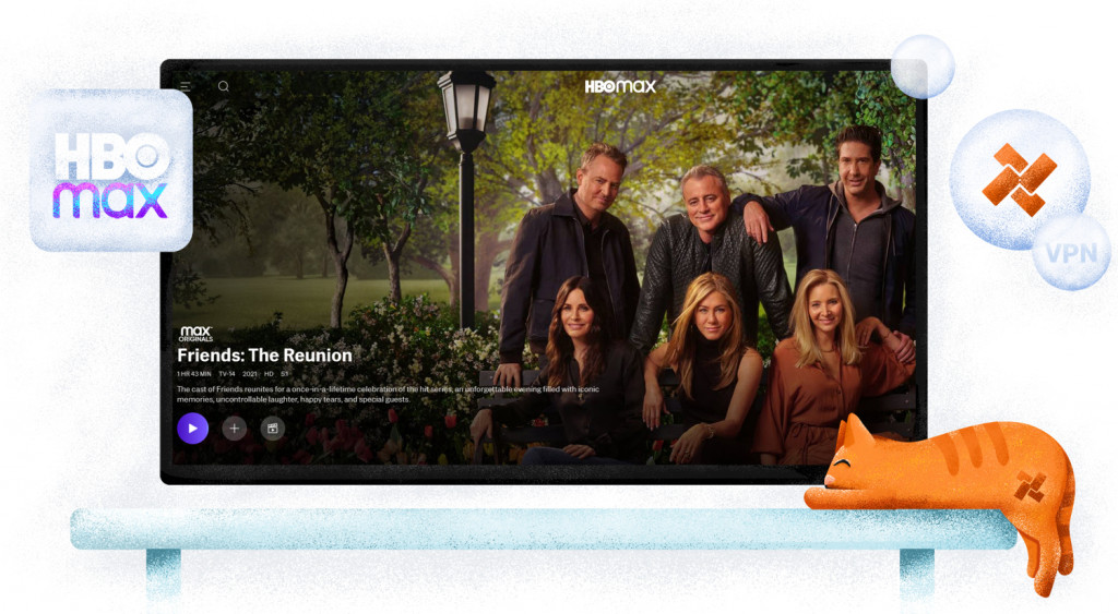 Friends Reunion streaming op HBO Max