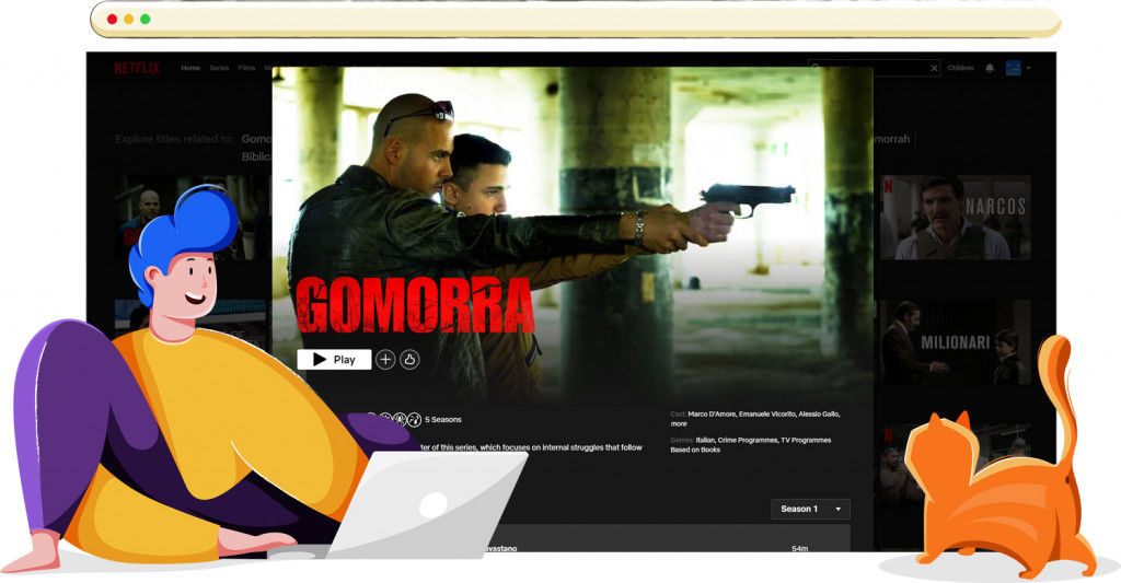 Gomorra in streaming su Netflix nei Paesi Bassi