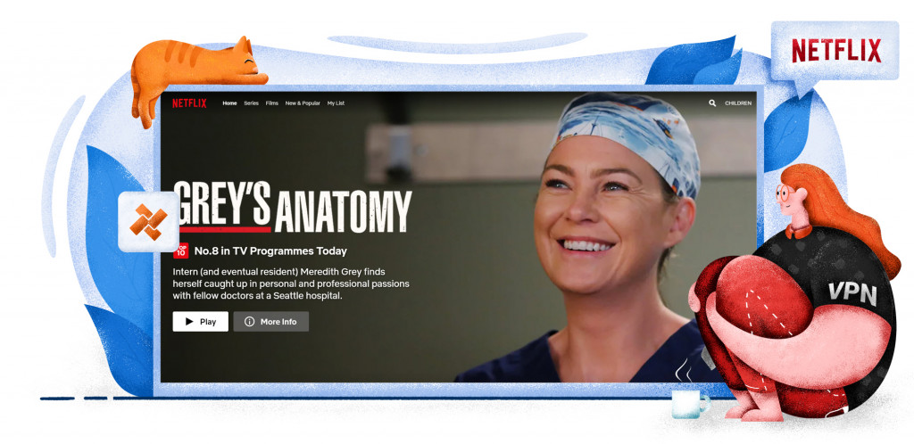 Grey's Anatomy is beschikbaar op Amerikaanse Netflix