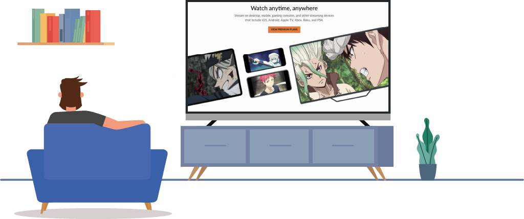 Plany subskrypcji Crunchyroll dla fanów i megafanów