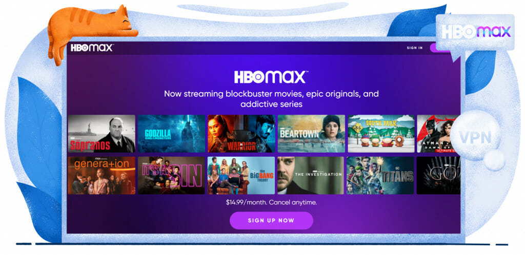 Servizio di streaming HBO Max