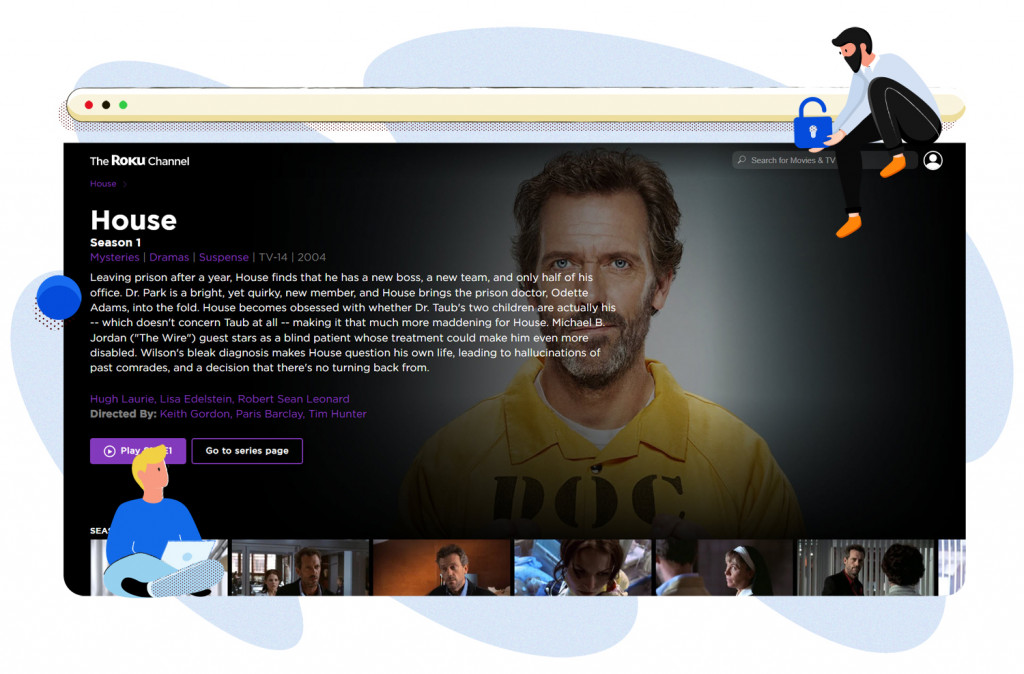 House-serien kostenlos auf Roku Channel streamen