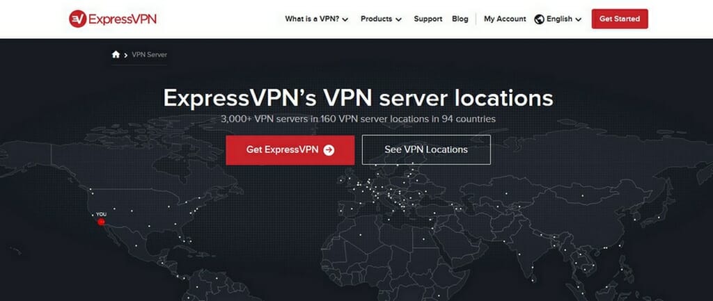 ExpressVPN Server Locations