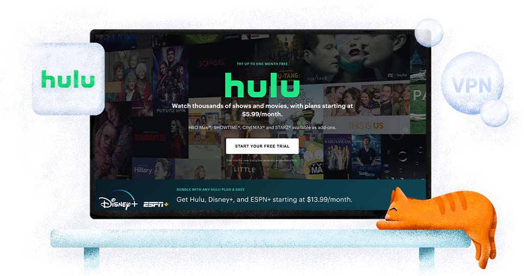 Añadir otras suscripciones a Hulu