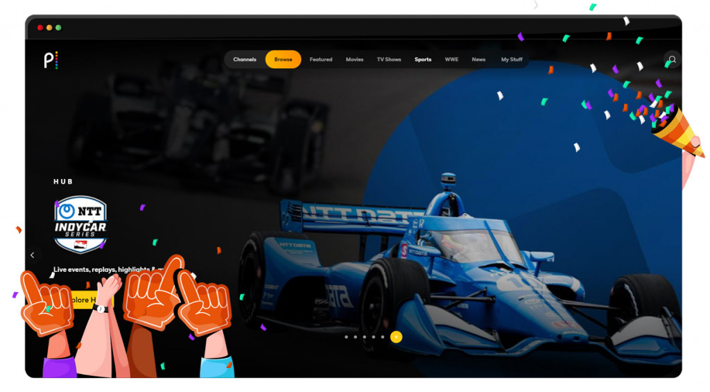 Indycar live streaming op Peacock TV in 2022
