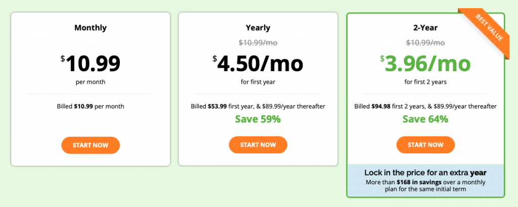 IPVanish subscription plans