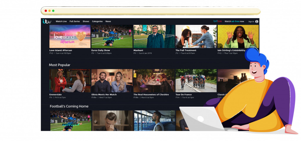 Stream the best shows, series and movies on ITV HUB