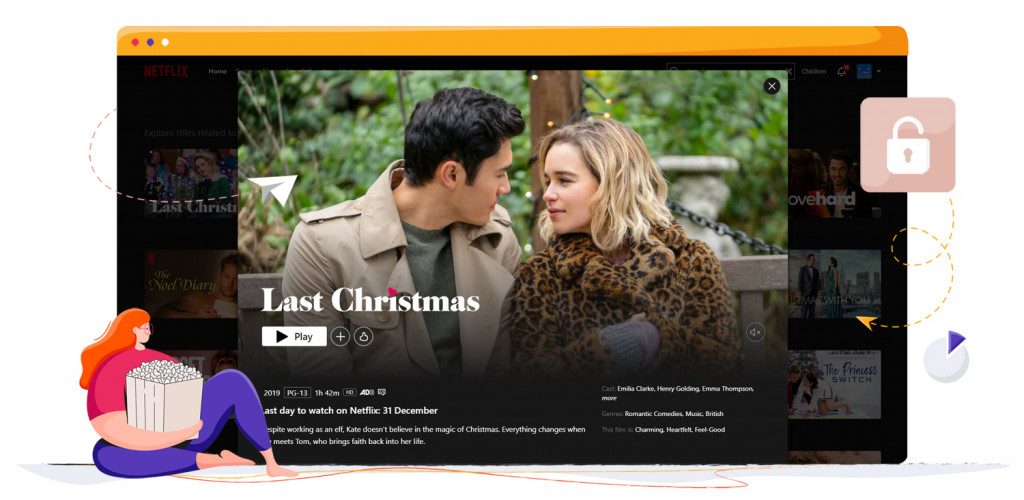 Last Christmas auf kanadischem Netflix streamen