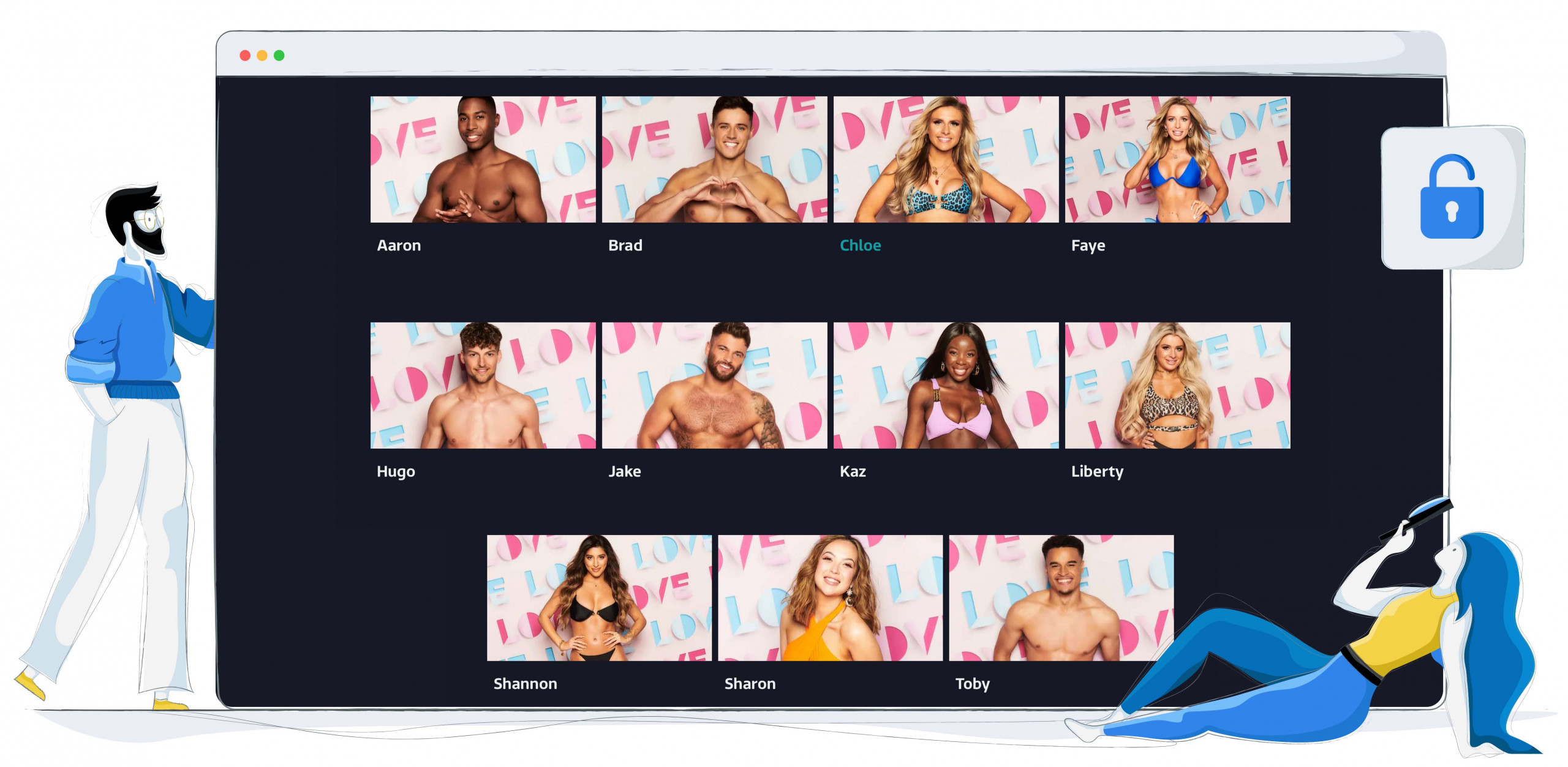 Who is on this season's Love Island