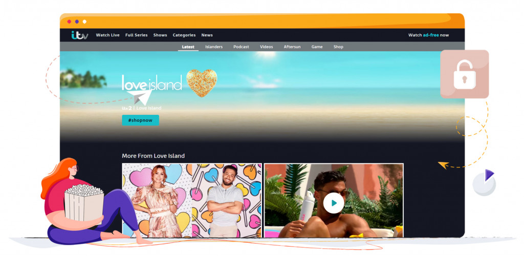 Love Island UK 2022 streaming free on ITV HUB