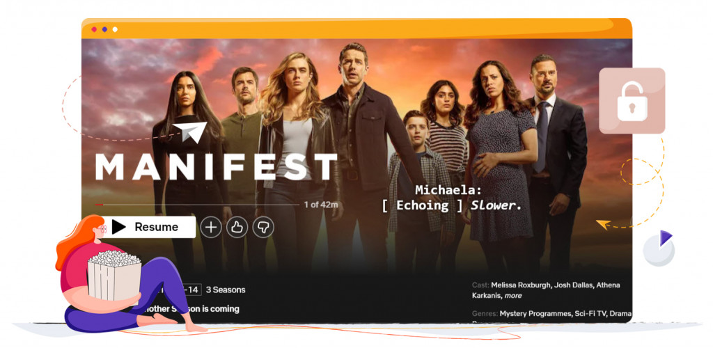 Seizoen 3 van Manifest streaming op Amerikaanse Netflix
