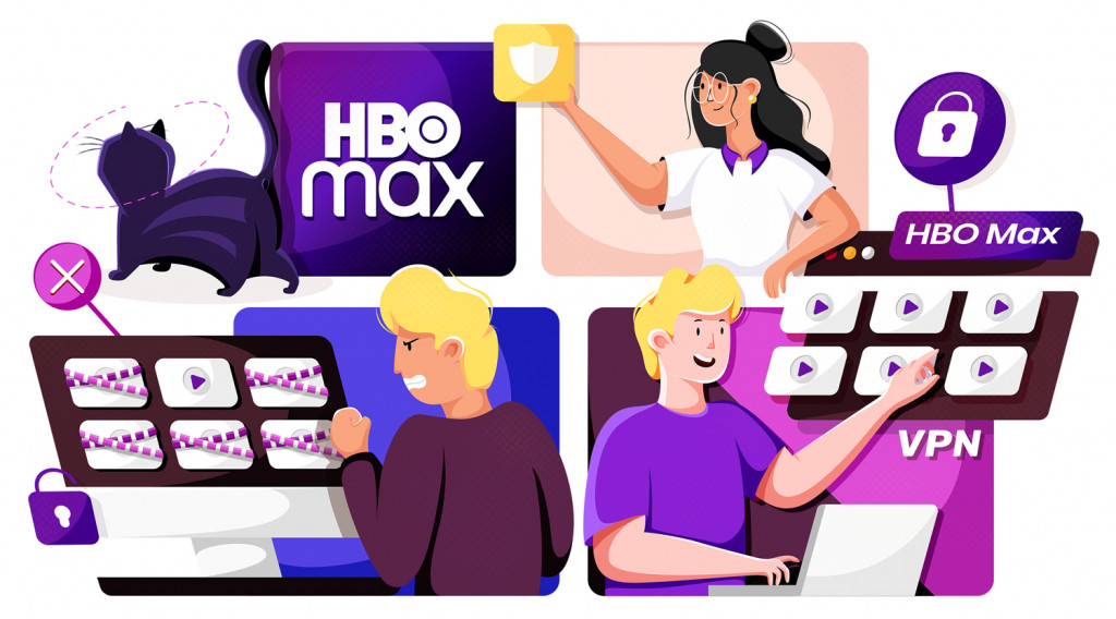 Deblokkeren van verschillende HBO Max bibliotheken met een VPN