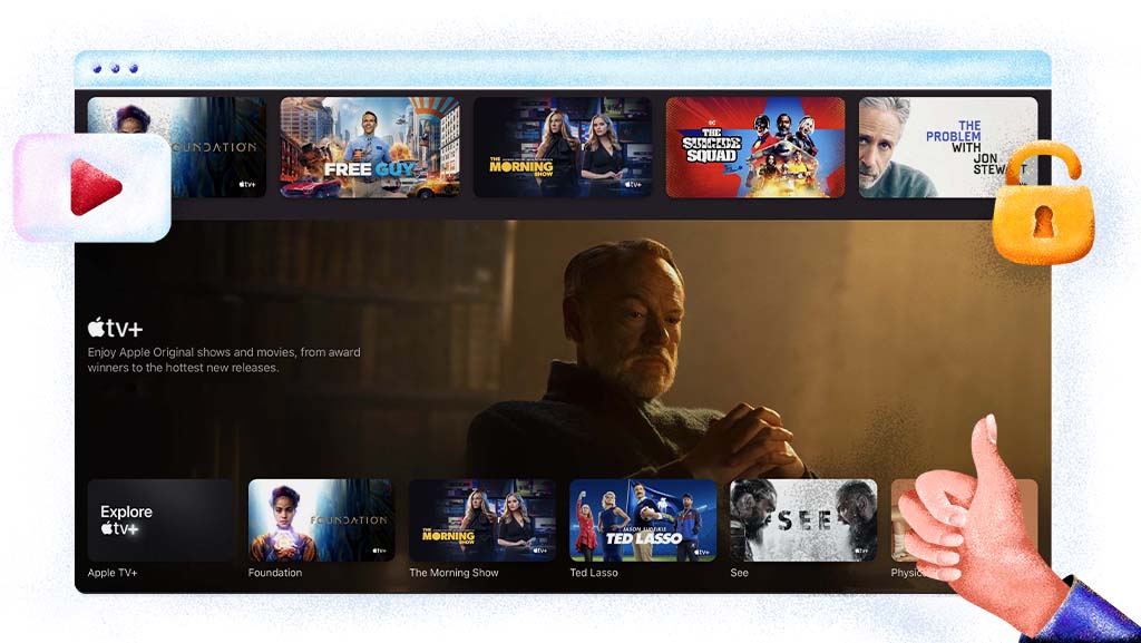 Apple TV Plus nézése