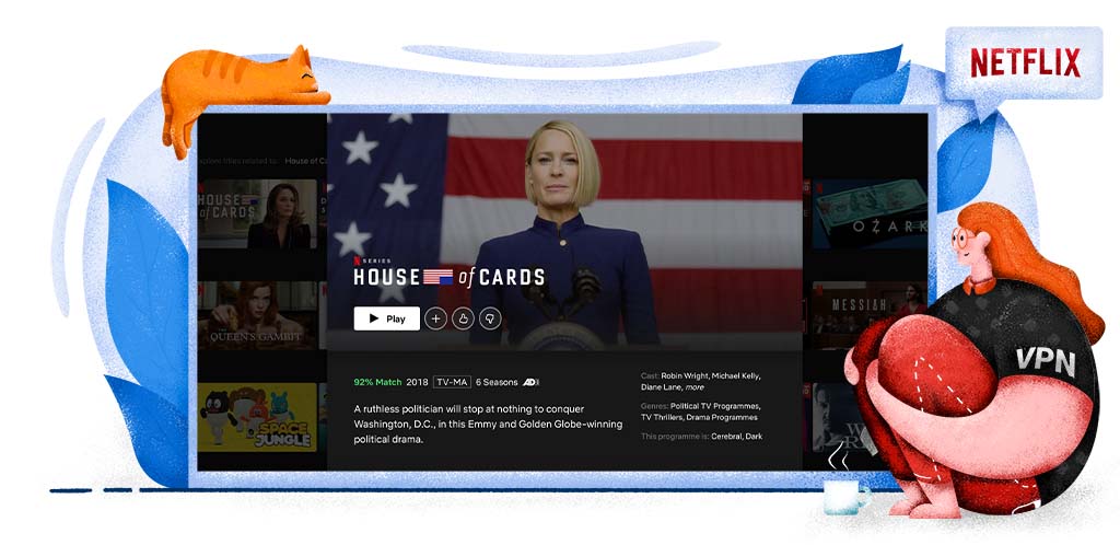 House of Cards w streamingu na Netflixie