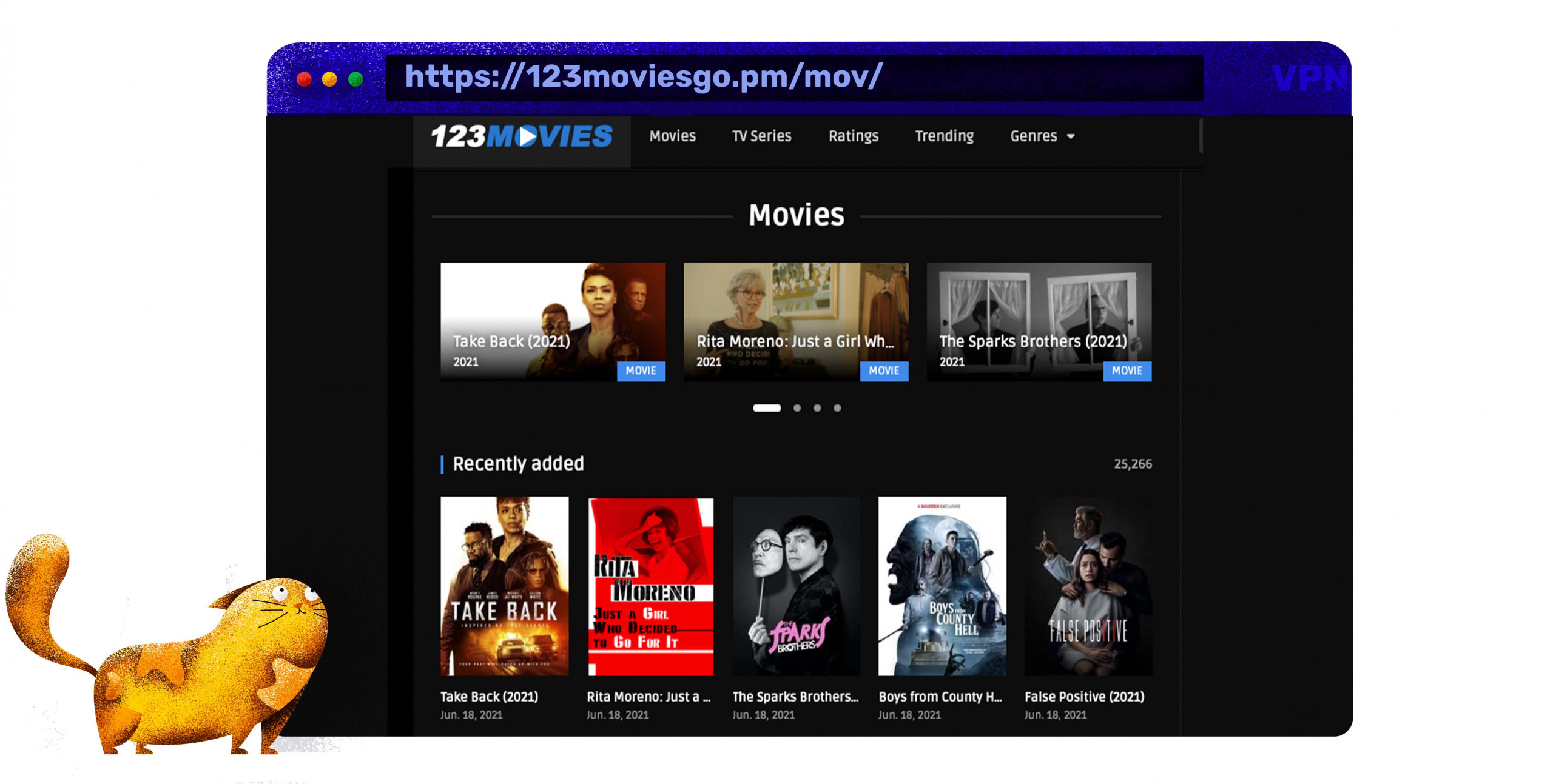 Film e serie TV in streaming gratis su 123Movies