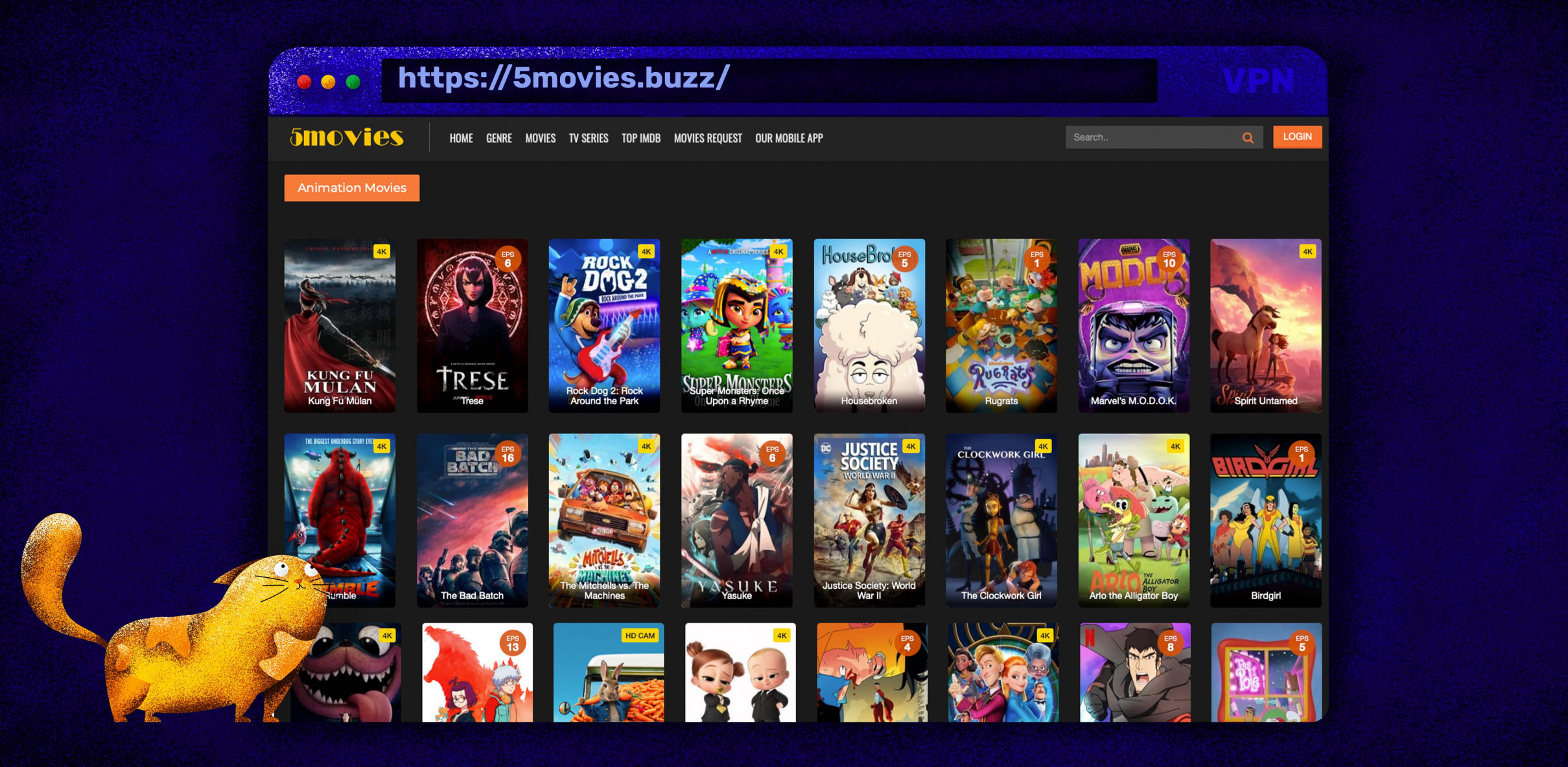 Film e serie TV in streaming gratis su 5Movies