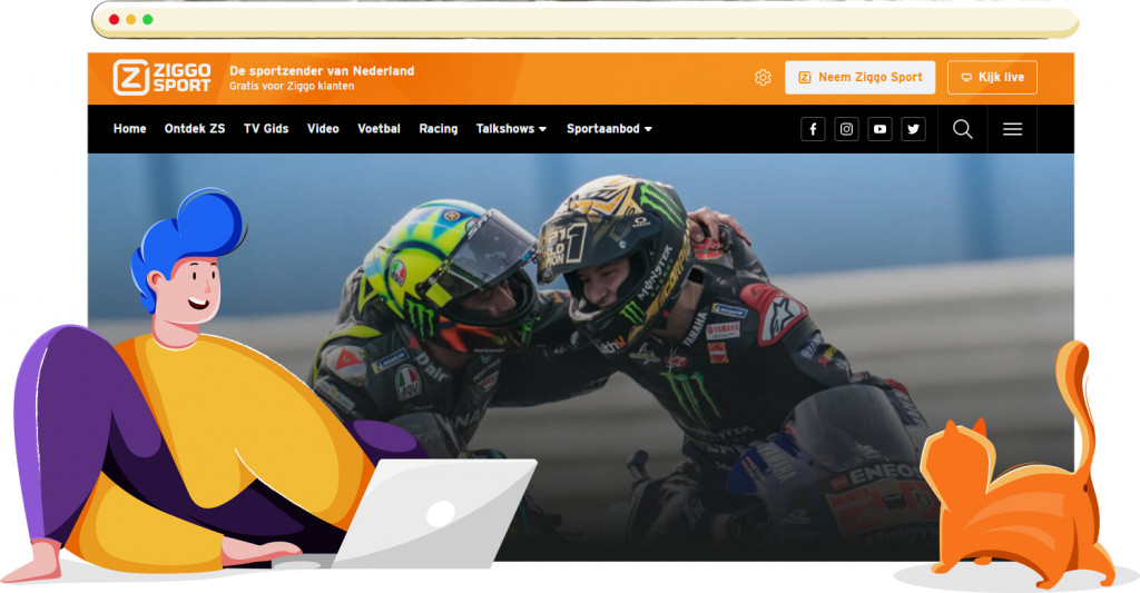 MotoGP 2022-streaming op Ziggo Sport