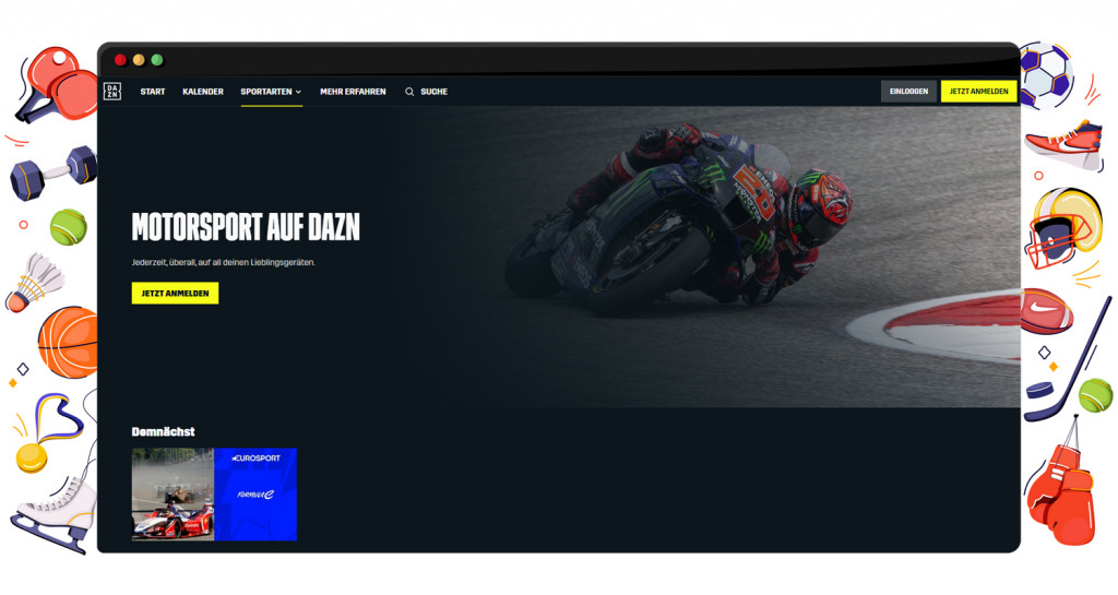 MotoGP 2023 streaming auf DAZN