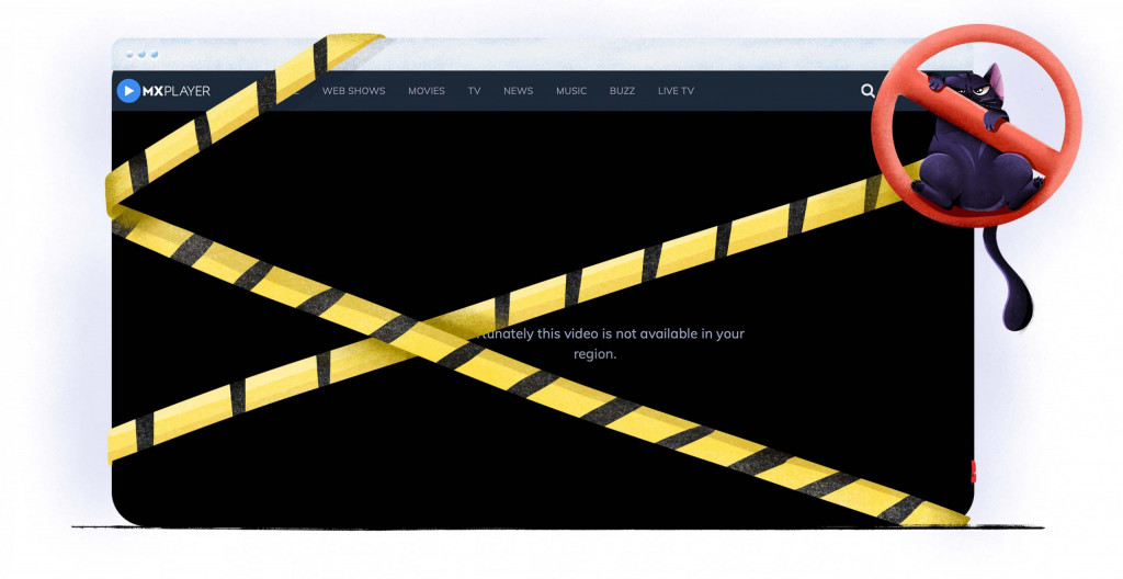 MX Player is not available in the US