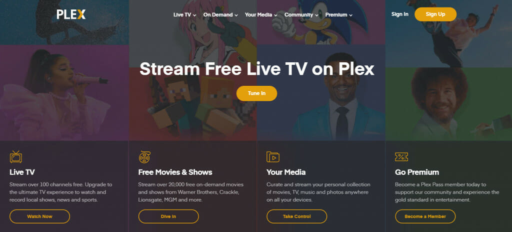 Plex streaming platform