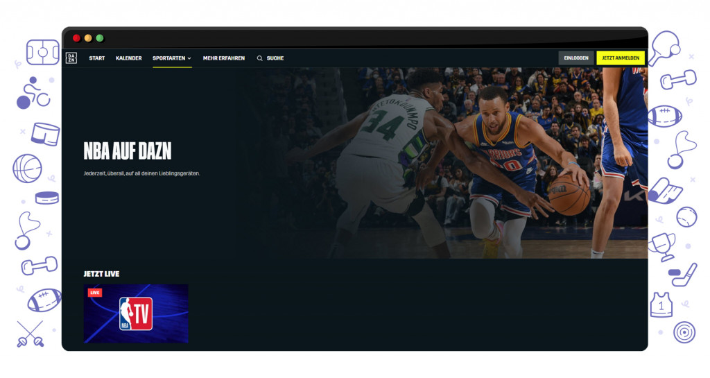 NBA auf DAZN