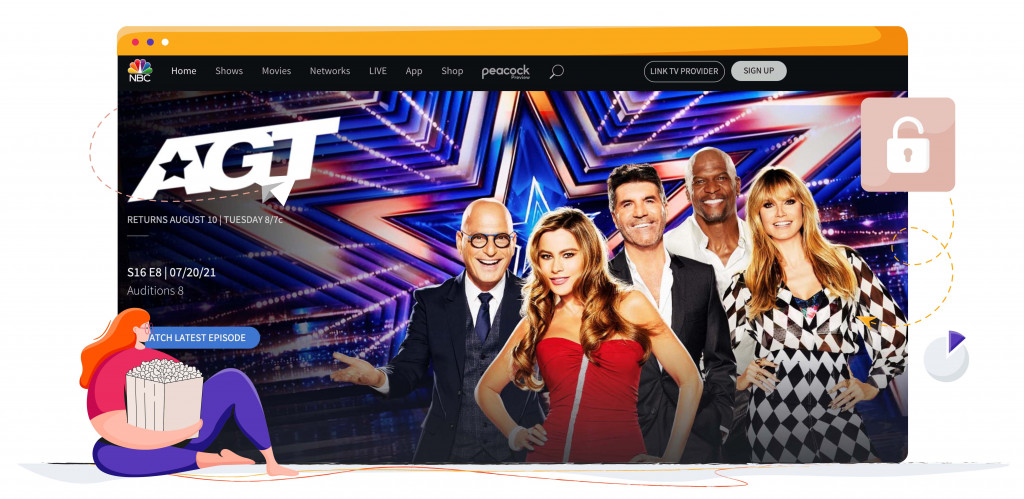 America's Got Talent en streaming en la NBC