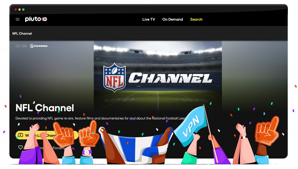 Pluto TV, NFL'yi ABD'den yayınlıyor