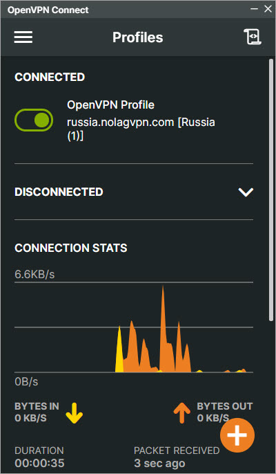 Applicazione OpenVPN per Windows