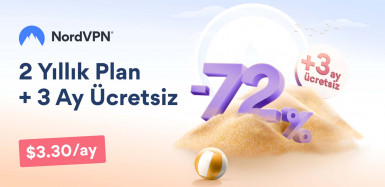 NordVPN, 2 yıllık aboneliklerinde %72 indirim sunuyor