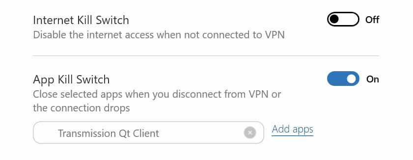 NordVPN Kill Switch fonctionnalité