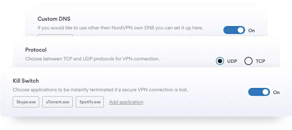 NordVPN advanced security features