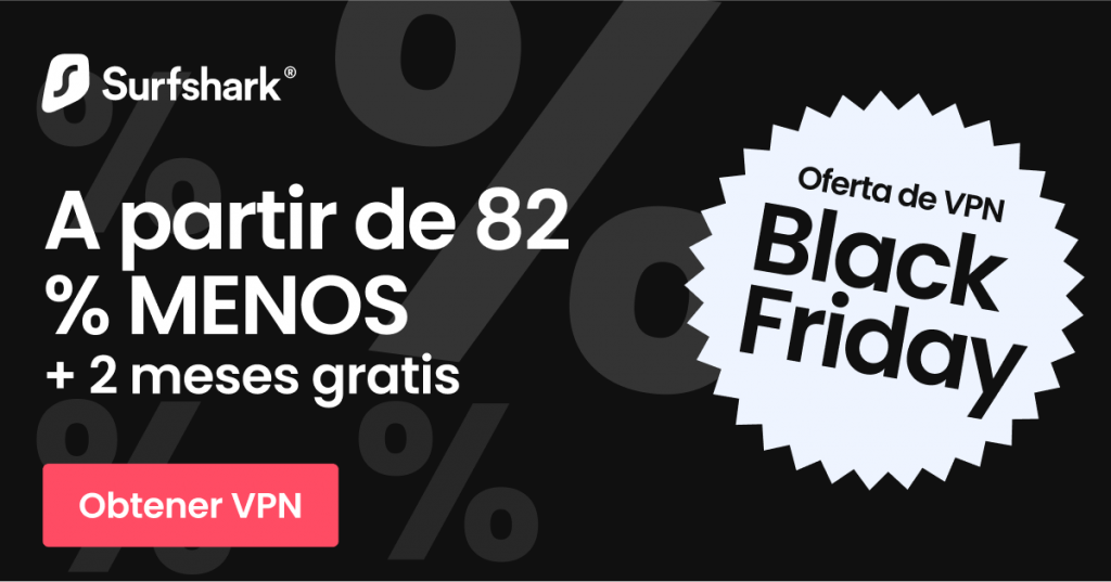 Oferta del Black Friday de Surfshark 2022