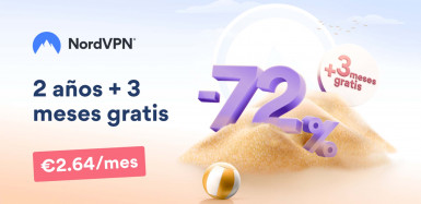 Consigue un 72% de descuento en NordVPN con su oferta de verano