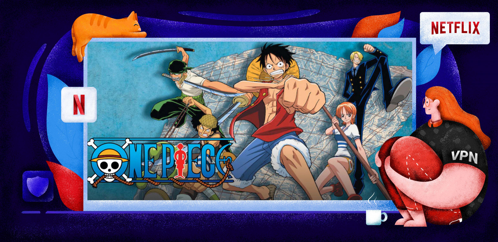 Comment regarder One Piece sur Netflix ?
