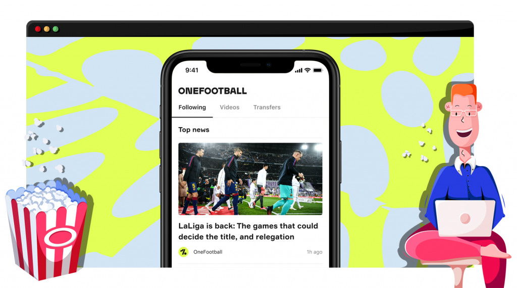 OneFootball-Streaming-Plattform