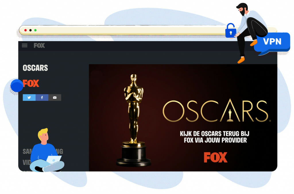 De Oscars streamen op Fox