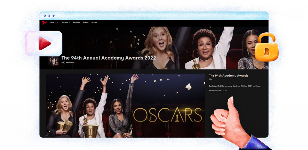 The 2022 Oscars streaming on 7Plus in Australia