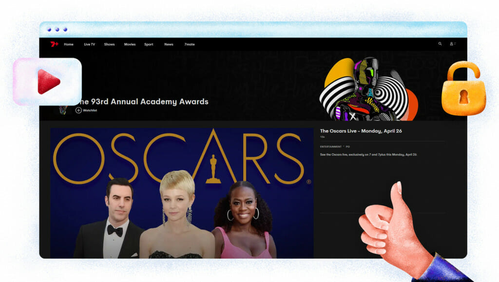 Oscar in streaming su 7Plus Australia